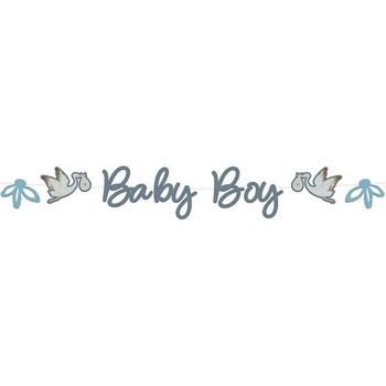 Růžička Banner "Baby Boy" kvitnúci baby boy 2m