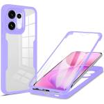 Techsuit Калъф с протектор за екран Techsuit ColorVerse 360 Series - Oppo Reno16 F / Reno16 FS - Лилав