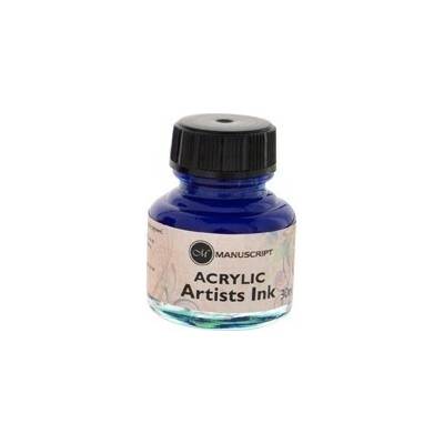 Manuscript atrament 30 ml modrá