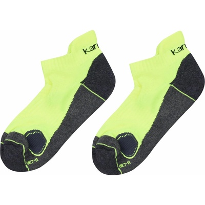 Karrimor Мъжки чорапи Karrimor 2 Pack Running Socks Mens - Fluo Yellow