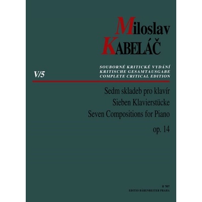Sedm skladeb pro klavír op. 14