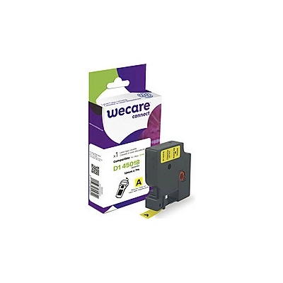 páska "wecare" DYMO S0720580, 45018 D1,Black/Yellow,12mm*7m K80003W4