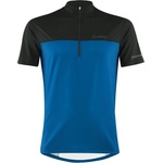 Löffler Мъжка фланелка с къс ръкав за колоездене Löffler Bike Shirt Half-Zip Glow Cycling jersey - Marin - размер 50 (EU) (056-3501-0612)