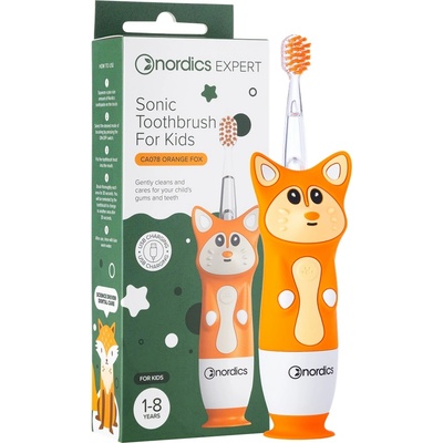 Nordics Детска звукова четка за зъби CA078, Лисица