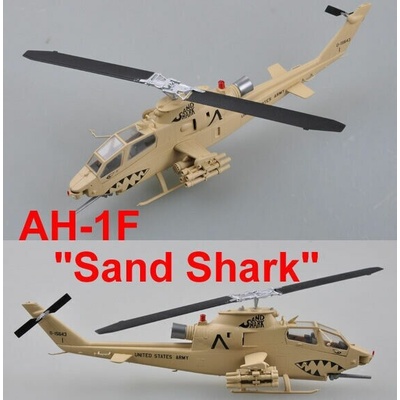 Easy Model AH-1F Cobra US Army 2nd Cavalry Rgt 4th Sqn #67-15643 Sand Shark Iraq Operation Desert Storm 1991 1:72