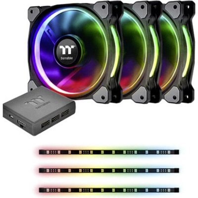 Thermaltake Riing Plus 12 RGB Radiator Fan Lumi Plus TT Premium Edition Combo Kit CL-F076-PL12SW-A