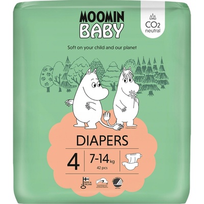 Muumi Baby Eko Baby 4 Maxi 7–14 kg 42 ks