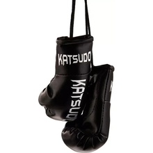 Prívesok na kľúče Katsudo miniatúra boxerskýh rukavíc Miniglo čierna