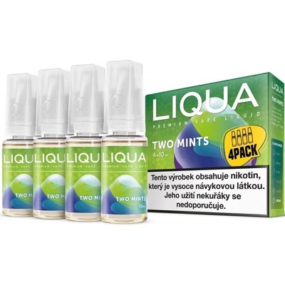 Ritchy Liqua Elements 4Pack Two mints 4 x 10 ml 3 mg