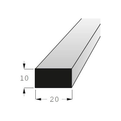 Hranolek 20x10mm, délka 100cm