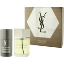 Kosmetické sady Yves Saint Laurent L'Homme EDT 100 ml + deostick 75 ml dárková sada