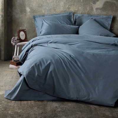 TopMebel Комплект калъфки за завивки Plain 4 бр Двойни 200x220 антрацитен цвят