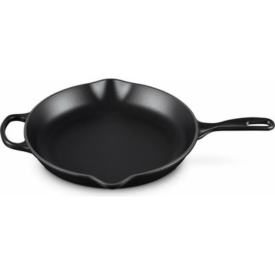 Le Creuset 20182300000422 Pánev Signature na smažení a servírování 30 cm, černá matná