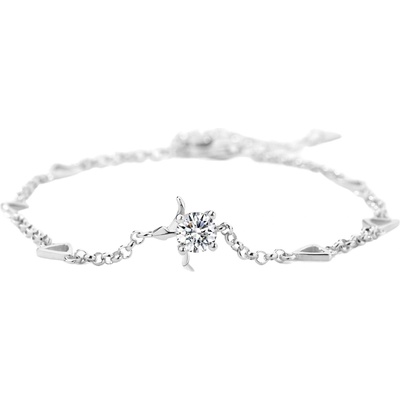 Silenti Jewelry Сребърна гривна "Стрелец