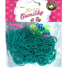 Loom Bands 200ks + háček zelené