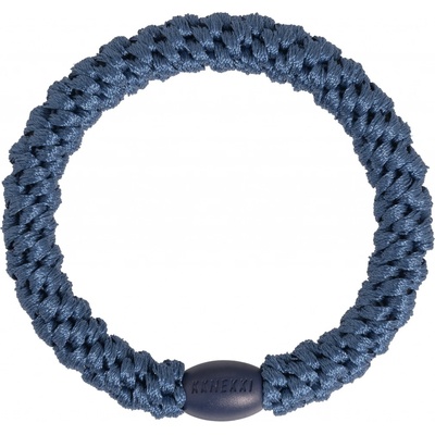KKNEKKI Gumička do vlasů Kknekki Indigo, modrá barva, textil – Zboží Mobilmania