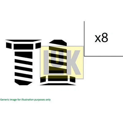 Schaeffler LuK Sada šroubů pro setrvačník LUK (LK 411014810) – Zbozi.Blesk.cz