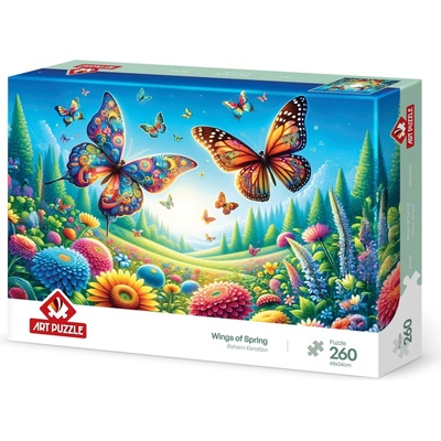 Art Puzzle Пъзел Art Puzzle от 260 части - Крилете на пролетта (40262)