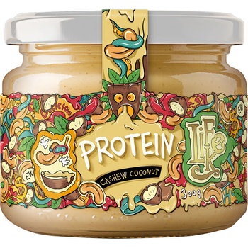 Lifelike Kešu krém s kokosom a proteínom 300 g