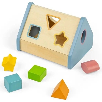 Bigjigs Toys Tvarový vkladací domček