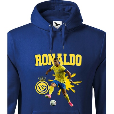 Bezvatriko.cz mikina Cristiano Ronaldo Al Nassr Modrá Canvas 2241 – Hledejceny.cz