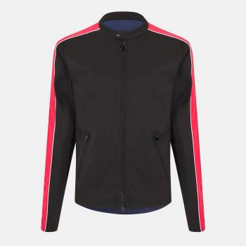 Diesel Яке Diesel Men's Devlin Denim Tailored Fit Denim Jacket - Black+Red