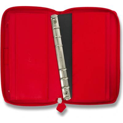 Filofax Saffiano ZIP A6 týdenní 2021 červený