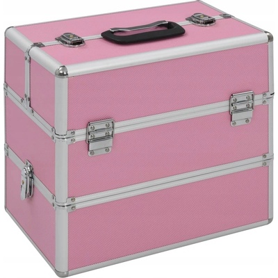 ZBXL Kosmetický kufřík 37 x 24 x 35 cm růžový – Zboží Dáma