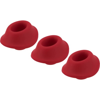 Womanizer Type A Stimulation Heads Premium, Classic, Liberty S Red 3 Pack