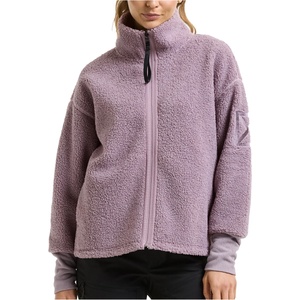 Didriksons Дамско поларено яке Didriksons Women's Mella Full-Zip 3 Fleece jacket - Lilac Haze - размер 34 (EU) (105-5248-0911)