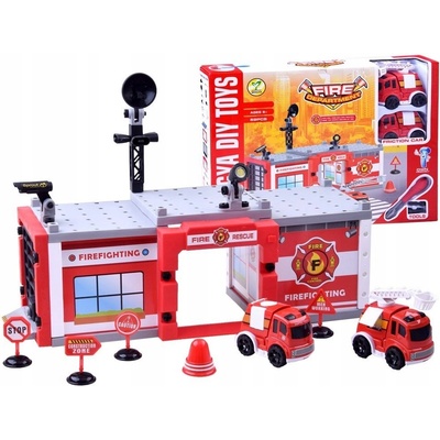 JOKOMISIADA Stavebnice Hasičská stanice 59ks ZA2443