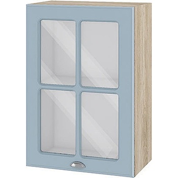 ИРИМ Горен кухненски шкаф Сити АРФ-Деним мат-06-118 50 см