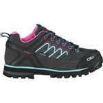 CMP Дамски мултиспорт обувки CMP Women's Moon Low Trekking Shoe Waterproof Multisport shoes - Antracite / Acqua - размер 36 (EU) (122-0926-0111)