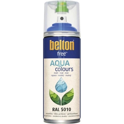 Belton farba v spreji 5010 400 ml matná enciánová modrá