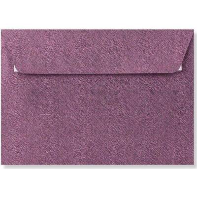 Envelopes Ltd. Barevná obálka C6 amaranthová texture ,balení 50 ks 471799