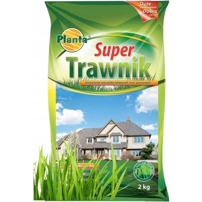 Trávna zmes Planta Super Trávnik 80 m² 2 kg