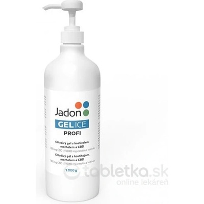 Jadon GEL ICE chladivý gel s kostival. a CBD 1000g