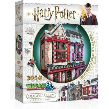 Wrebbit 3D puzzle Harry Potter: Prvotřídní potřeby pro famfrpál a Slug & Jiggers Apothecary 305 ks