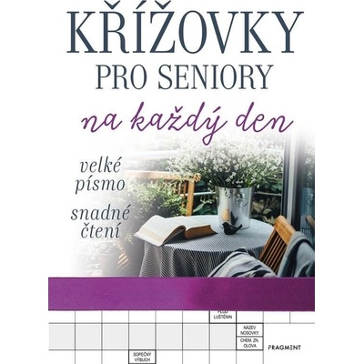 Křížovky pro seniory na každý den 3 fialové, 2. vydán