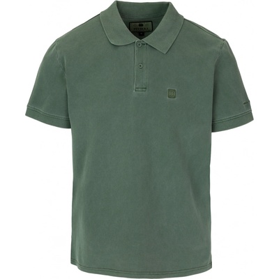 PitBull West Coast pánské triko WASHED polo zelené