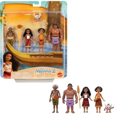 Mattel Hracia Súprava Posádky Kanoe Moanas