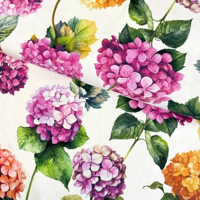 Bavlna Sarah Digital 200g - Hortenzia v.1