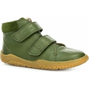 Lurchi Lurchi Barefoot zimní boty Nik Nappa olive