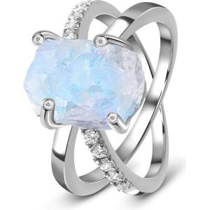 Silenti Jewelry Сребърен пръстен "Бъдеще" - 6 - 52мм (16.6мм диам. )