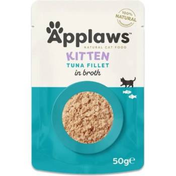 Applaws Kitten Tuna Fillet in Broth - риба тон в бульон за подрастващи котенца, 50 гр 8043