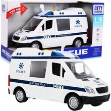 Inlea4Fun policajné auto City Service 24 cm