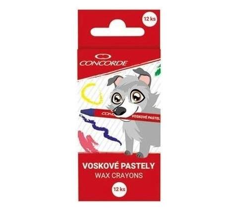 Voskové pastely CONCORDE 12ks