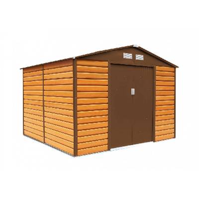 G21 Záhradný domček G21 GAH 706 - 277 x 255 cm, hnedý