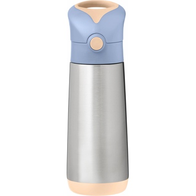 p.box Termoska na pití s brčkem broskvová 12m+ 500 ml