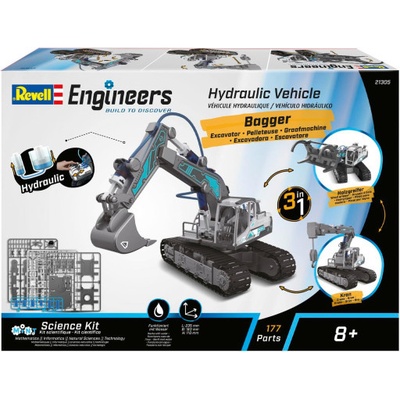 Revell REVELL Engineers 21305 Hydraulic Excavator 3in1 1:24